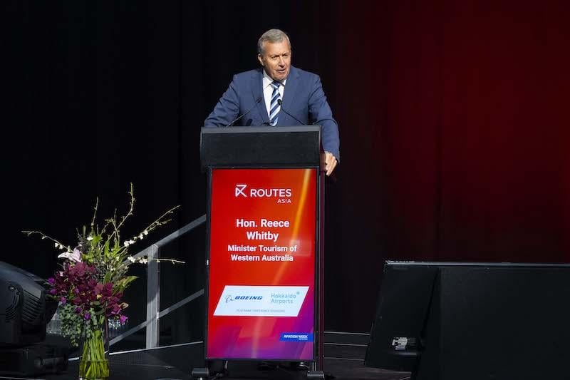 Western Australia’s newly appointed Tourism Minister Reece Whitby