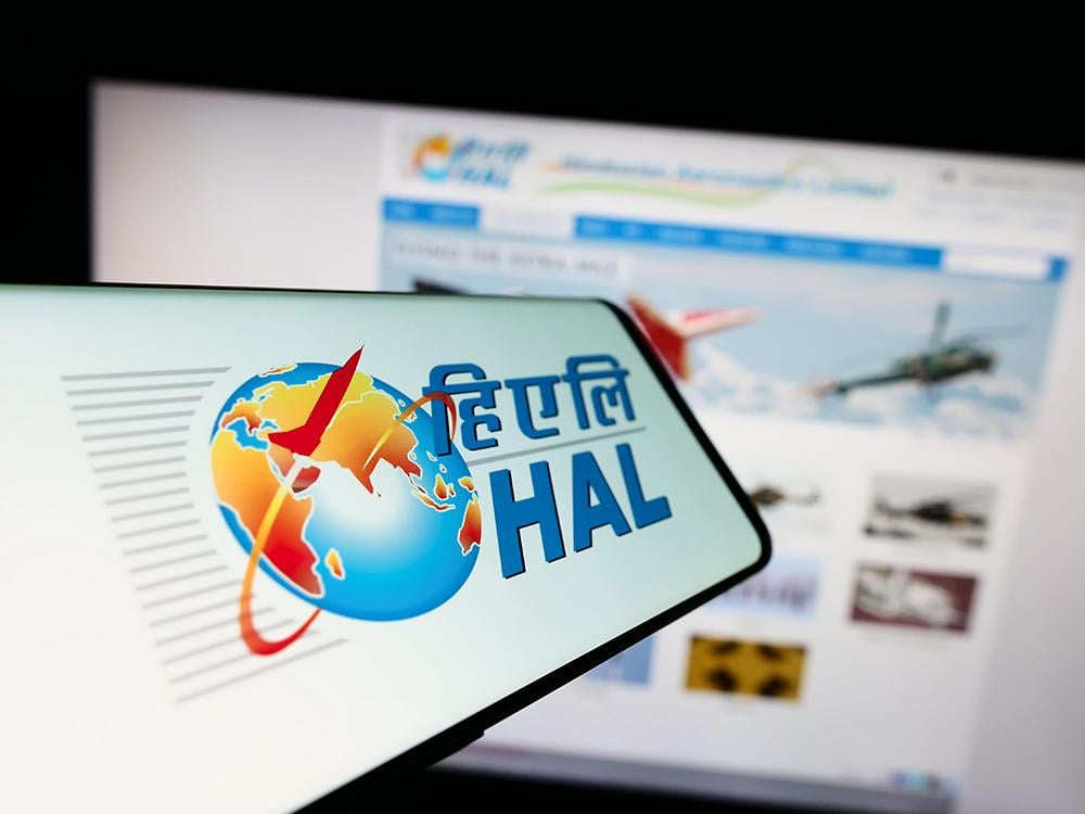HAL logo on mobile phone