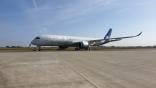 SAS aircraft on the ground
