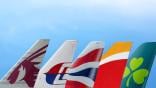 IAG, Malaysia Airlines, Qatar tail fins