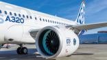 Pratt & Whitney GTF Advantage engine on A320